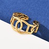 304 Stainless Steel Cuff Open Rings for Women LS-RJEW-H255-01G-01-3