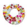 Glass Beads Strands EGLA-A034-M6mm-29-3