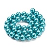 Eco-Friendly Glass Pearl Beads Strands HY-A008-12mm-RB073-3