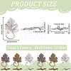 30Pcs 3 Colors Alloy Toggle Clasps FIND-SP0001-55-2