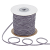 50 Yards Single Face Velvet Ribbon OCOR-WH0036-73C-1