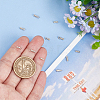 18Pcs 3 Styles 925 Sterling Silver Cord End STER-PH0002-11-3