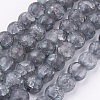 Synthetic Crackle Quartz Bead Strands CCG-K002-8mm-08-1