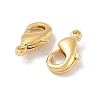 Brass Lobster Claw Clasps KK-H503-34G-02-2