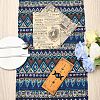 3Pcs 3 Colors Ethnic Style Cotton Hemp Table Runners DIY-CA0005-88-5