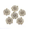 Tibetan Style Alloy Chandelier Components Links TIBEP-R304-020AB-LF-2
