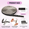 Hotfix Rhinestone Ribbon Trimming DIY-TAC0051-002B-1-4