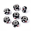 Handmade Lampwork European Beads X-LAMP-Q029-03K-1