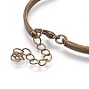 Alloy Bangle Making MAK-WH0005-01AB-4