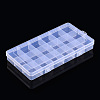 Rectangle Polypropylene(PP) Bead Storage Container CON-N013-03-2