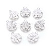 Tibetan Style Alloy Pendants X-TIBEP-GC017-P-NR-1