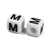 Opaque Acrylic Beads OACR-S076-01M-2