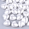 Eco-Friendly ABS Plastic Imitation Pearl Beads X-OACR-T012-15A-1