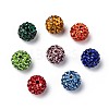 Pave Disco Ball Beads X-RB-A130-10mm-M-2