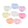 Luminous Frosted Transparent Acrylic Beads TACR-T029-25M-1