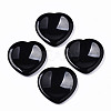Natural Obsidian Thumb Worry Stone G-N0325-01Y-1