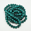 Baking Paint Crackle Glass Bead Strands DGLA-Q023-6mm-YS40-3