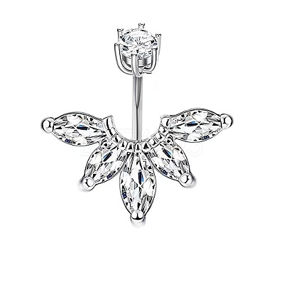 304 Steel Belly Rings WG0752B-01-1