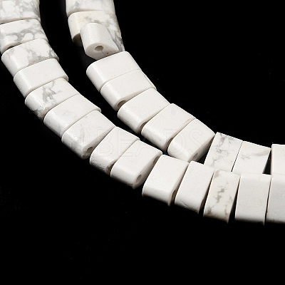 Synthetic Howlite Beads Strands G-Z045-A25-01-1