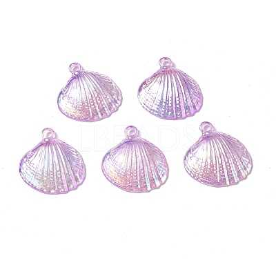 UV Plating Opaque Acrylic Pendants PACR-M003-16-1
