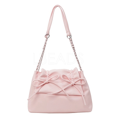 Women's Bowknot Imitation Leather Crossbody Bag PW-WG61911-02-1
