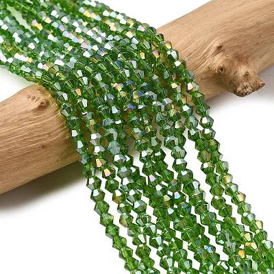 Glass Beads Strands EGLA-S056-3mm-06-1