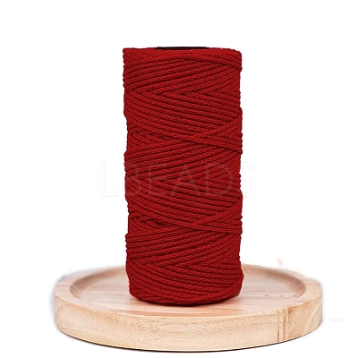 2-Ply Round Cotton Cord PW-WGBD45B-25-1