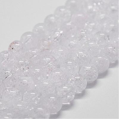 Natural Crackle Quartz Beads Strands G-D840-01-12mm-1