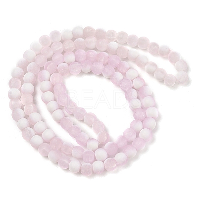 Frosted Crackle Glass Beads X1-GLAA-U001-6mm-M03-1