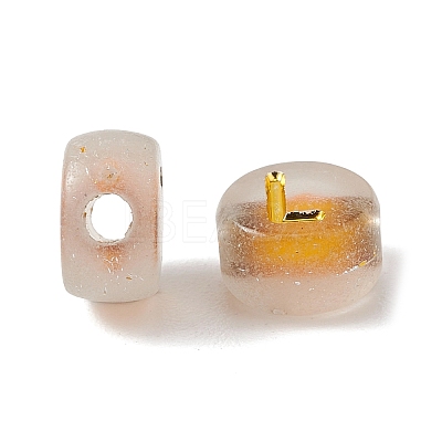 Luminous Transparent Acrylic Beads OACR-P037-01B-L-1