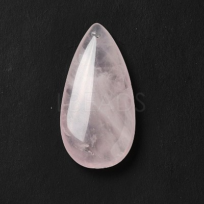 Natural Rose Quartz Pendants G-F731-04H-1