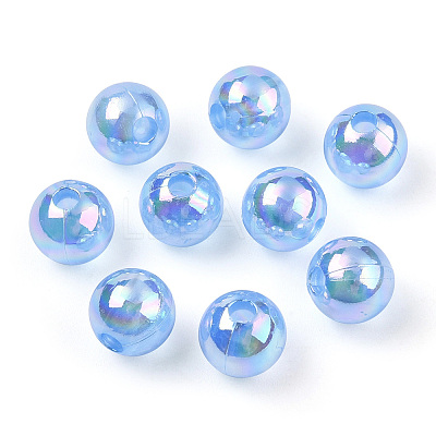 Transparent Acrylic Beads MACR-T046-01C-14-1