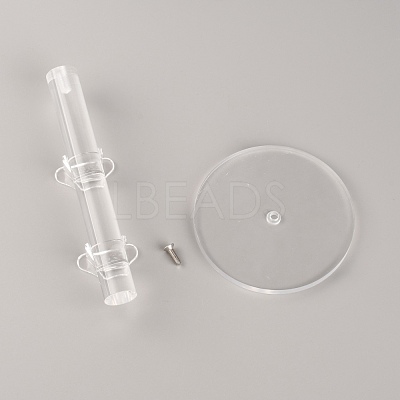 Acrylic Eyeglasses Frame Riser Display Stand ODIS-WH0005-95-1
