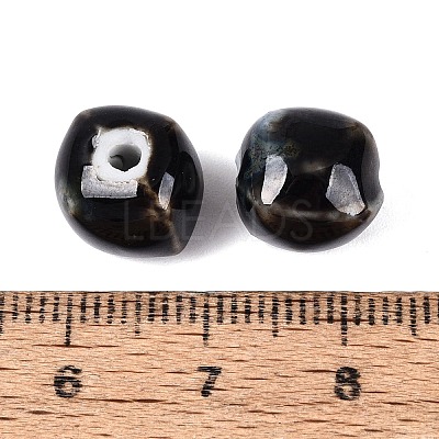 Vintage Handmade Porcelain Beads PORC-N013-18-01-1