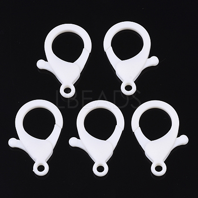 Plastic Lobster Claw Clasps X-KY-ZX002-10-B-1