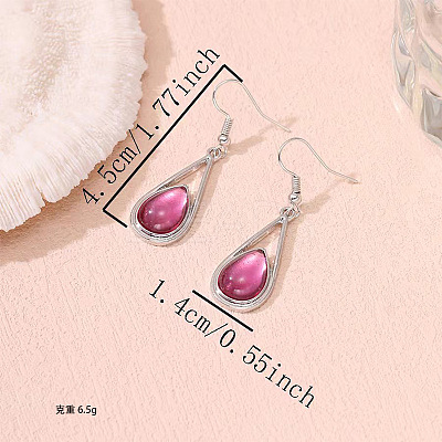Women's Alloy Earrings WG4D4D9-01-1