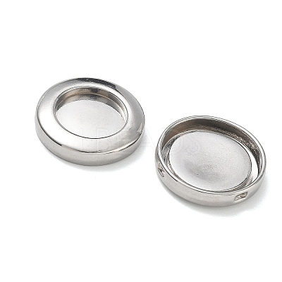 304 Stainless Steel Cabochon Settings SA-CBAE5AC-07P-1