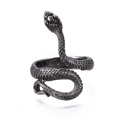 Alloy Cuff Finger Rings X-RJEW-T006-33B-1