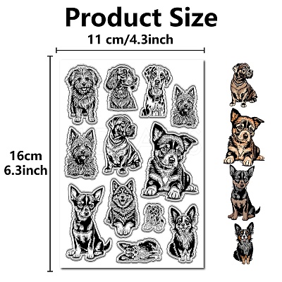 Custom PVC Plastic Clear Stamps DIY-WH0439-0155-1