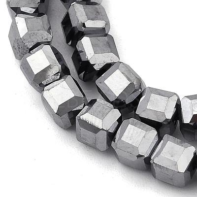 Synthetic Terahertz Stone Beads Strands G-H327-L03-03-1