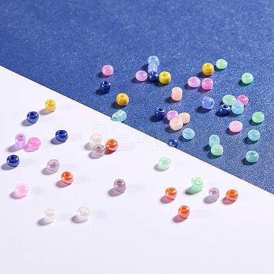 15 Colors Glass Seed Beads SEED-JP0007-02-1