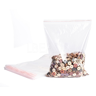Plastic Resealable Packaging Bags OPP-Q002-25x35cm-1