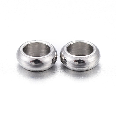 Tarnish Resistant 201 Stainless Steel Spacer Beads STAS-K200-07P-D-1