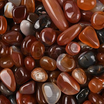 Dyed & Heated Natural Agate Beads G-J402-03B-01-1