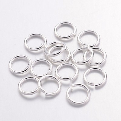 Brass Open Jump Rings JRC7MM-S-1