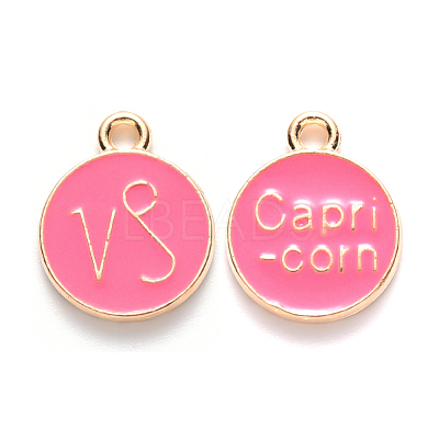 Alloy Enamel Pendants ENAM-S124-01B-03E-1