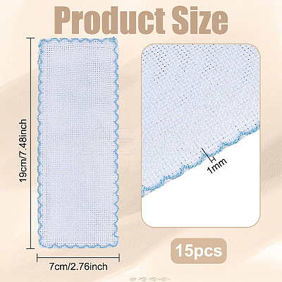 Cotton Bookmarks for Cross Stitch Making DIY-WH0759-27A-1