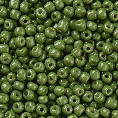 Baking Paint K9 Glass Seed Beads SEED-S003-K9-1