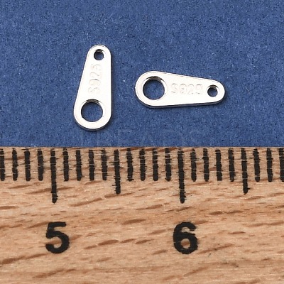 925 Sterling Silver Links X-STER-S002-20-1