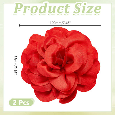 Cloth Sewing Ornaments AJEW-WH0270-697B-1